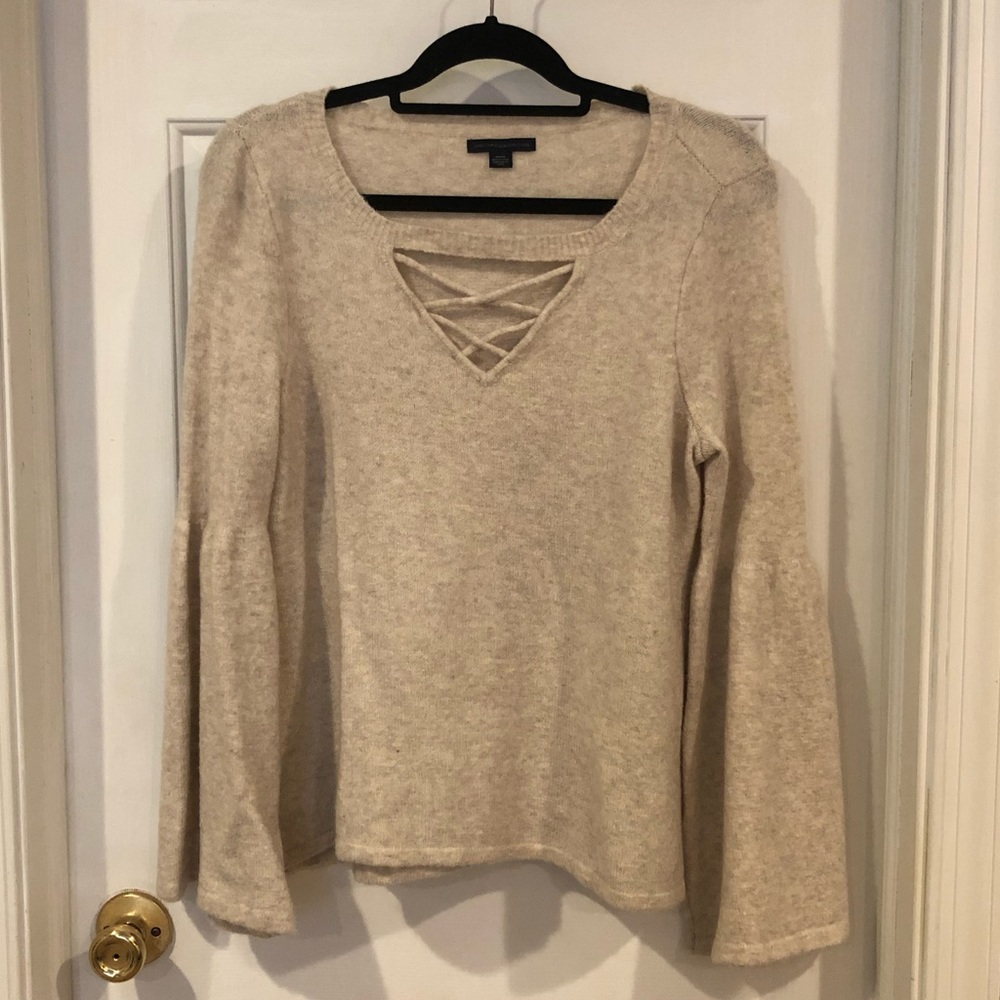 American Eagle Bell Sleeve Sweater